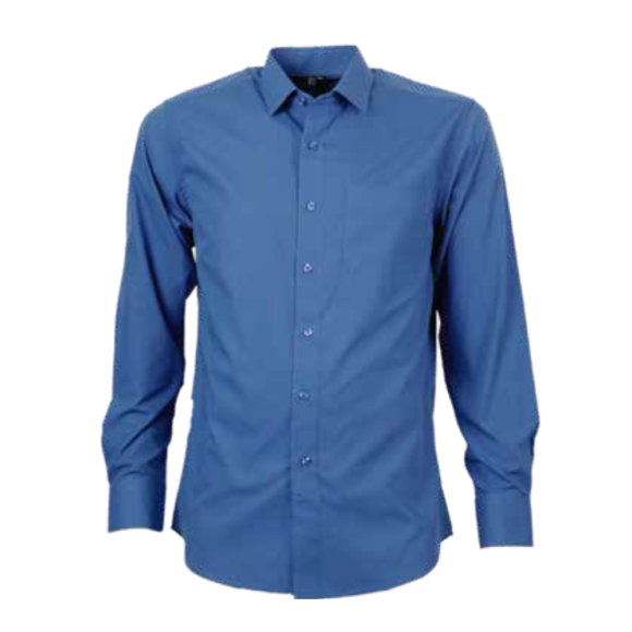 CAMISA TREVIRA COLOR M/LARGA COMFORT