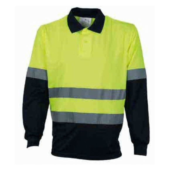 POLERA CUELLO CAMISERO M/LARGA