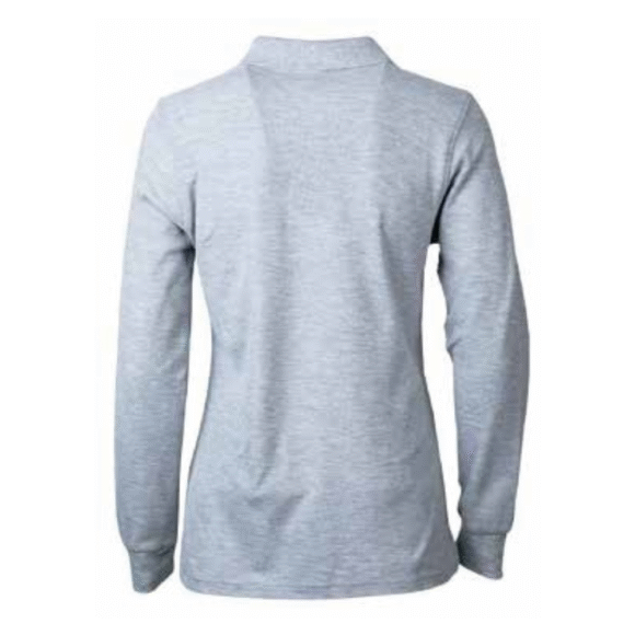 POLERA PIQUE 60/40 M/LARGA MUJER - Imagen 2