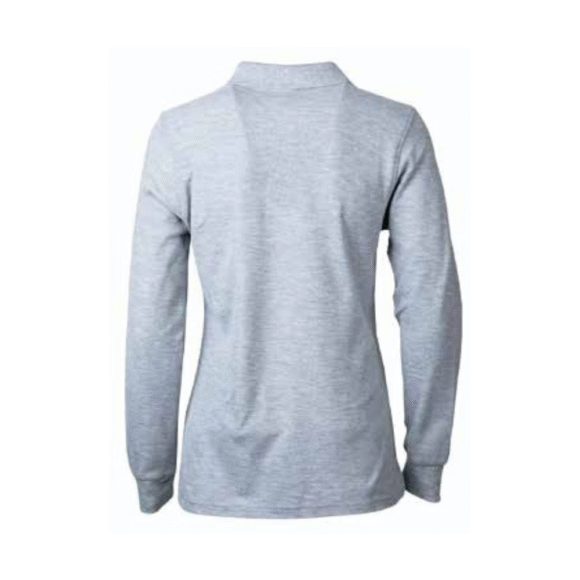 POLERA PIQUE 65/35 M/LARGA MUJER - Imagen 2
