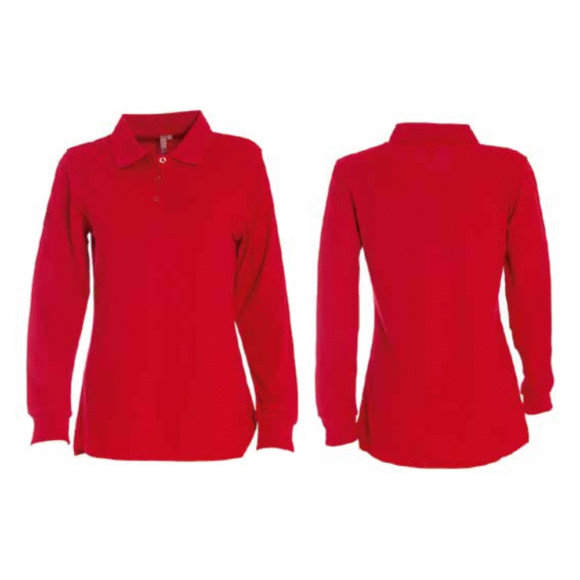 POLERA WAFFLE M/LARGA MUJER