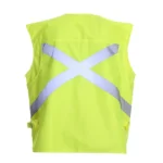 CHALECO GEOLOGO ALTA VISIBILIDAD MULTIBOLSILLOS, X EN ESPALDA - Imagen 3