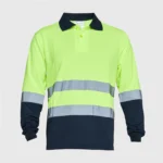 POLERA CUELLO CAMISERO M/LARGA