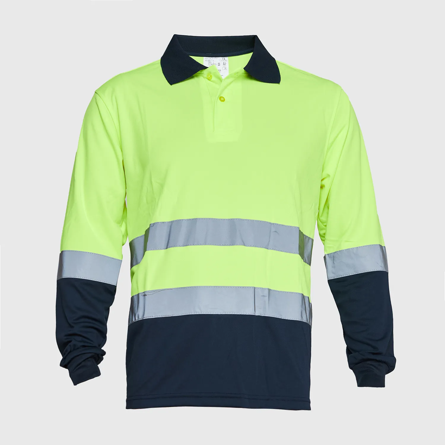 JNDT36152N028_1 POLERA CUELLO CAMISERO M/LARGA - Imagen 1