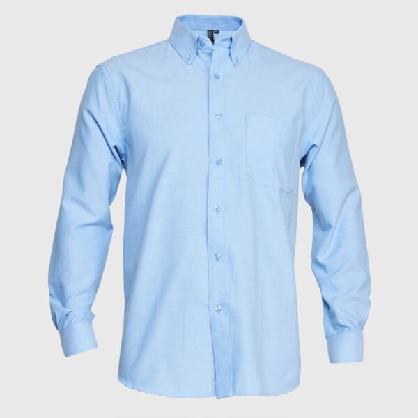 CAMISA OXFORD M/LARGA BOLSILLO SUELTO