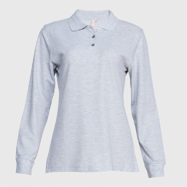 POLERA PIQUE 60/40 M/LARGA MUJER